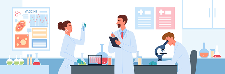 organize laboratory work with LIMS software